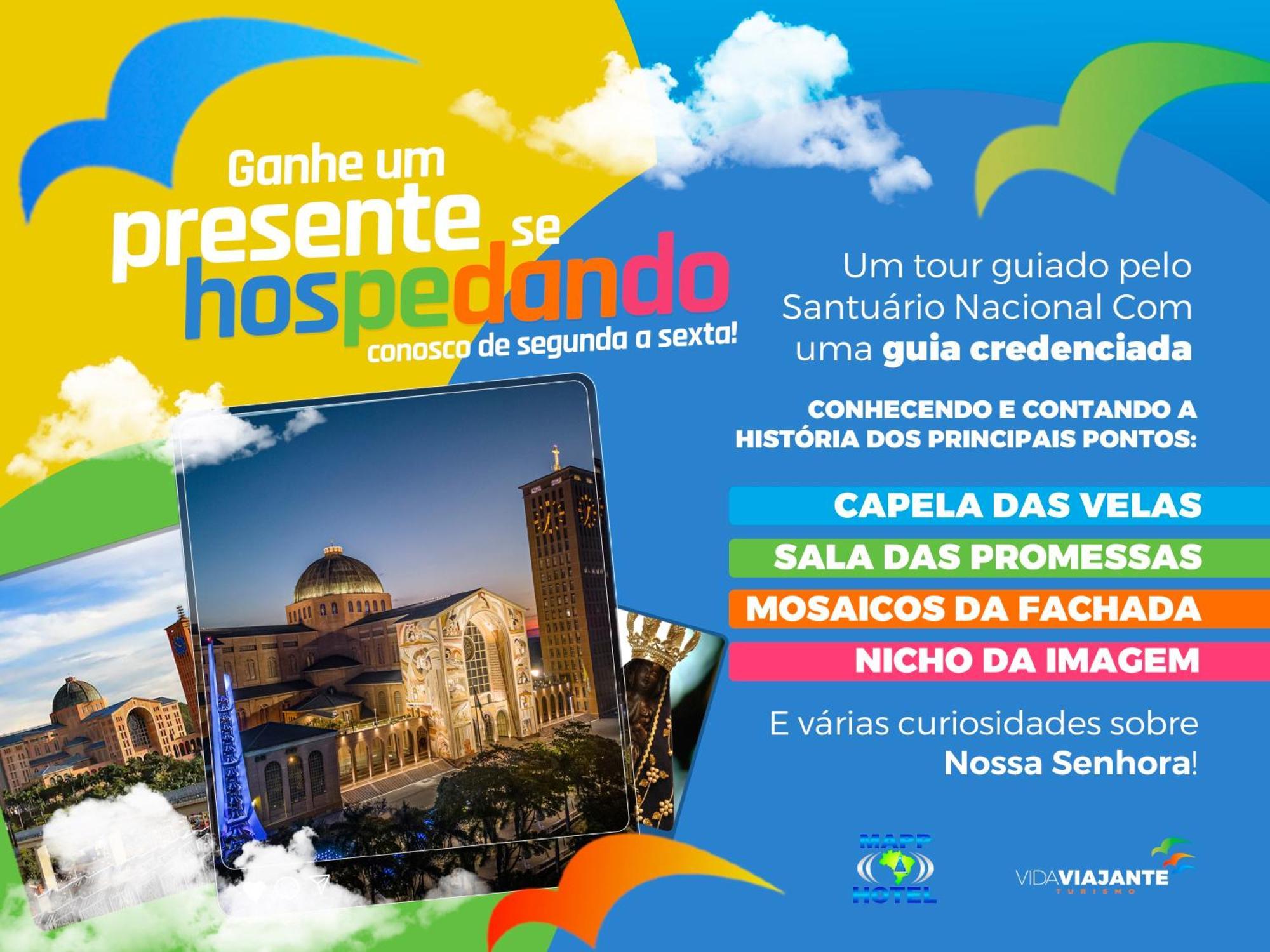 MAPP Hotel Aparecida-SP Exterior foto